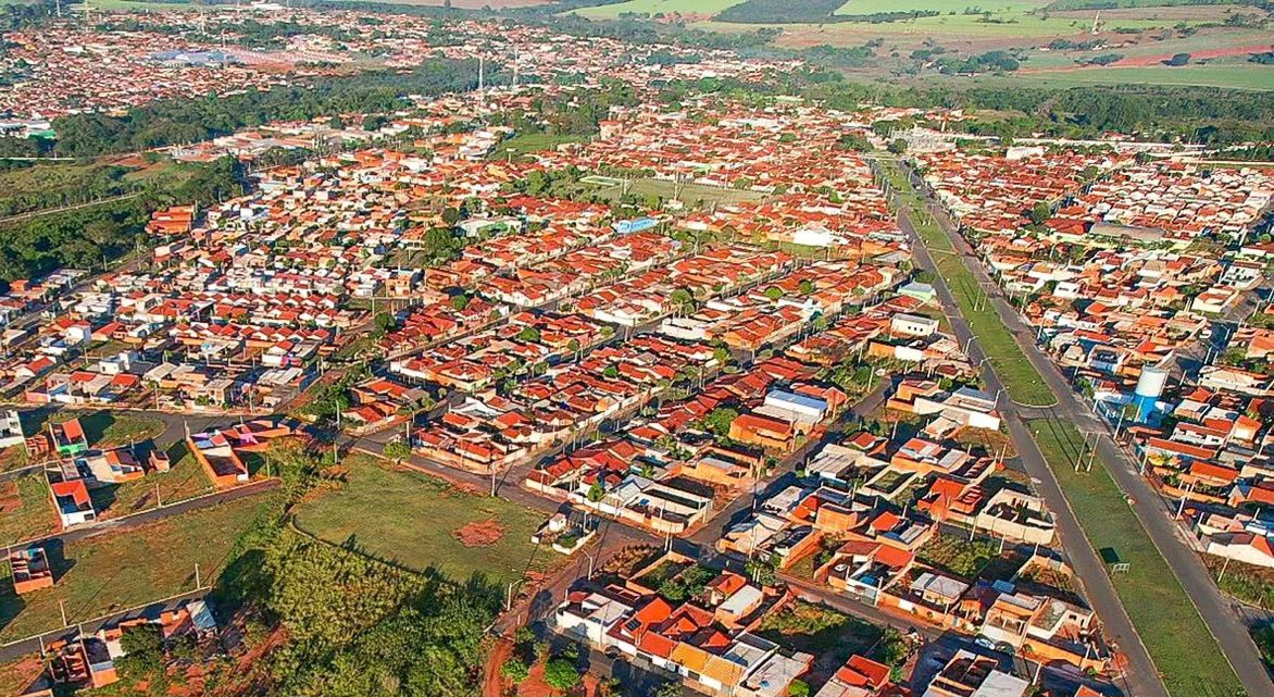 Imagem aérea de Boa Esperança do Sul