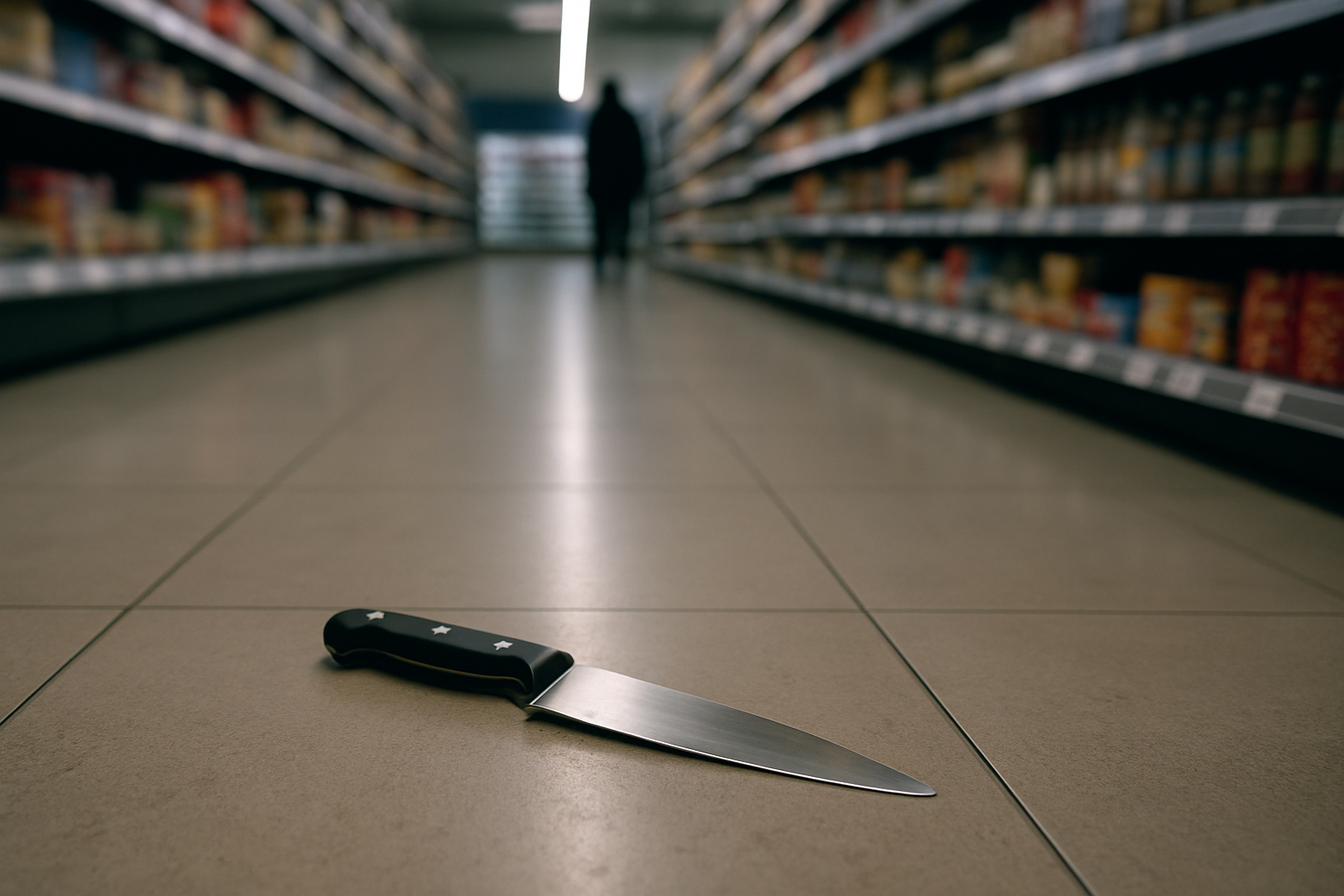 Homem é preso após atacar companheira a facadas dentro de supermercado em Ibaté