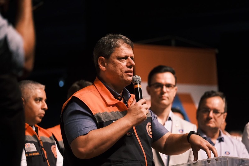 Tarcísio visita Araraquara durante a tarde desta terça-feira (31)