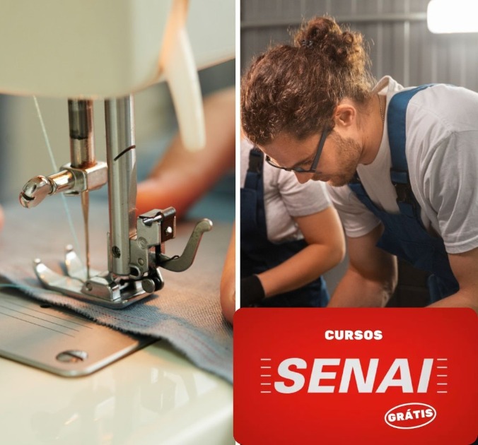Oportunidade: Inscrições abertas para cursos de costureira e alimentador de linha de produção; de graça