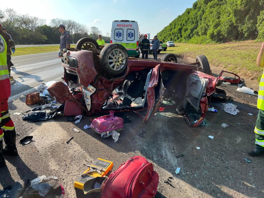 Grave: acidente mata duas pessoas na Rodovia Washington Luís