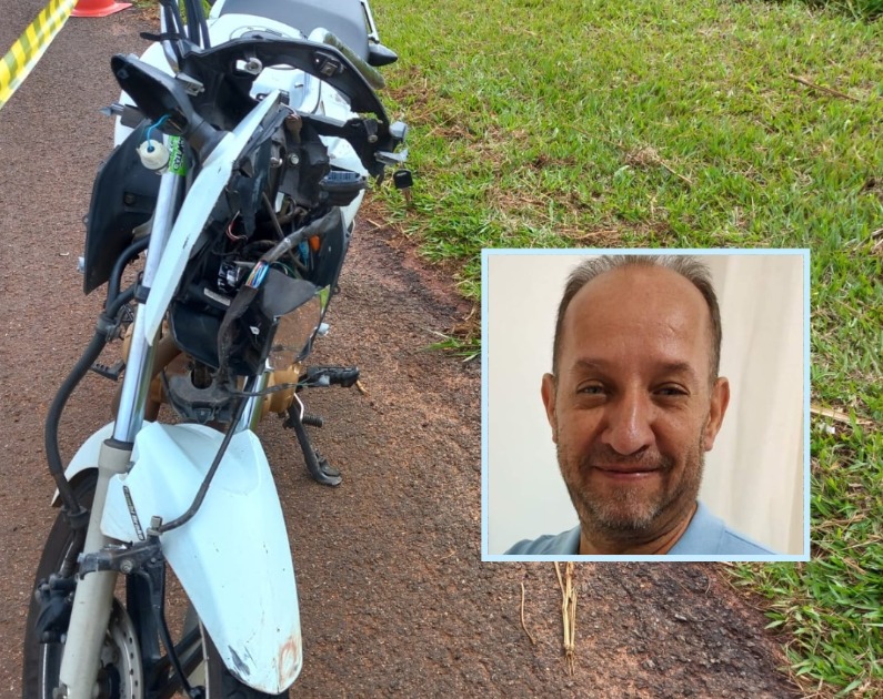 Acidente entre ônibus e moto, mata motociclista na SP-257 em Santa Lúcia