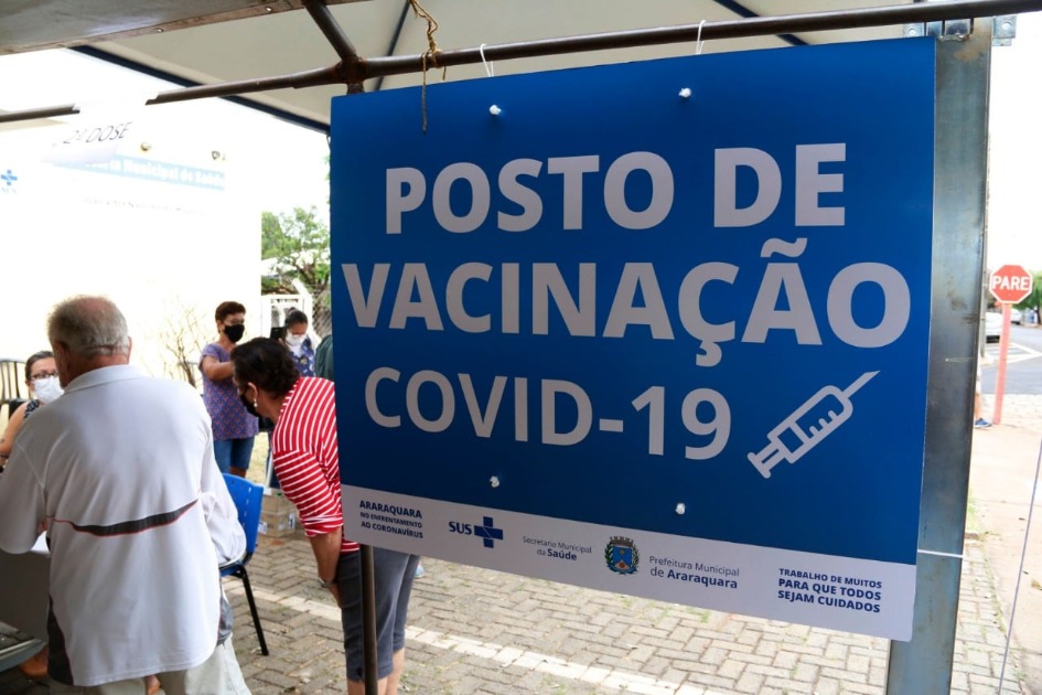 Veja quem deve e onde se imunizar contra Covid-19 em Araraquara
