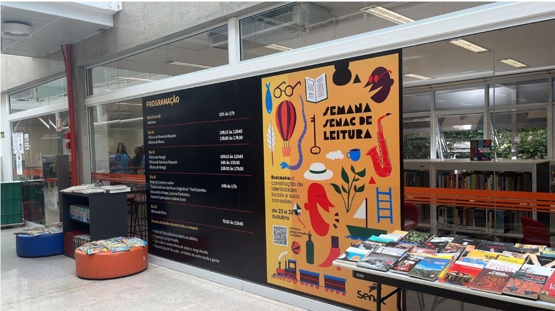 Semana Senac de Leitura terá confecção de instrumentos musicais com recicláveis em Araraquara