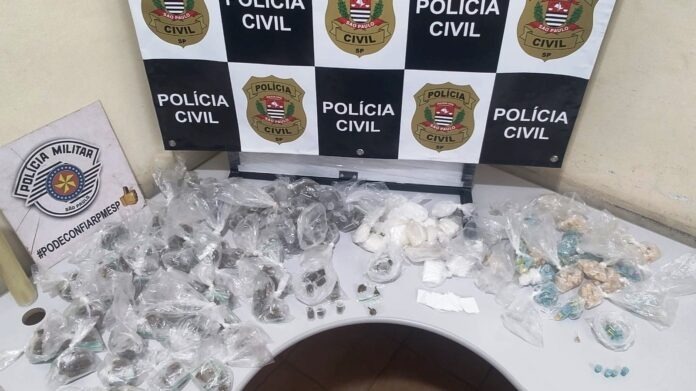 Polícia apreende mais de 700 porções de maconha em residência de Matão