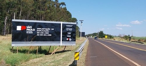 Concessionária inicia duplicação da SP-318 entre Rincão e São Carlos