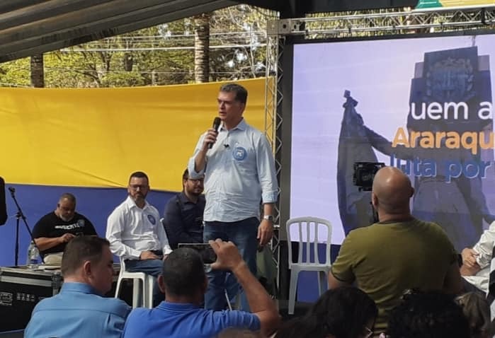 Candidatura de Dr. Lapena à Prefeitura de Araraquara é oficializada em convenção municipal
