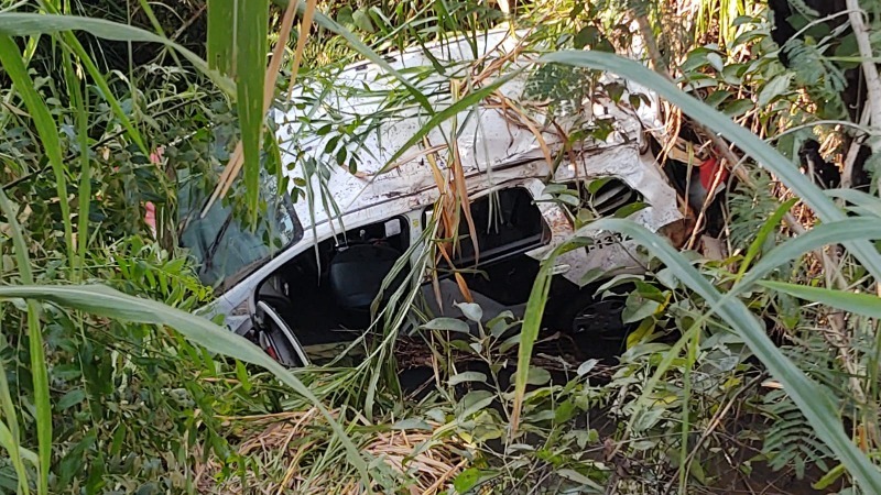 Policiais detidos após viatura cair de ribanceira em Rincão esperam decisão; dupla continua trabalhando