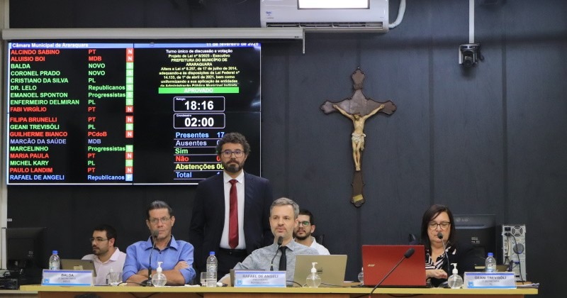 Câmara de Araraquara rejeita convocação de secretário para a esclarecer decretos sobre merenda e transporte escolar