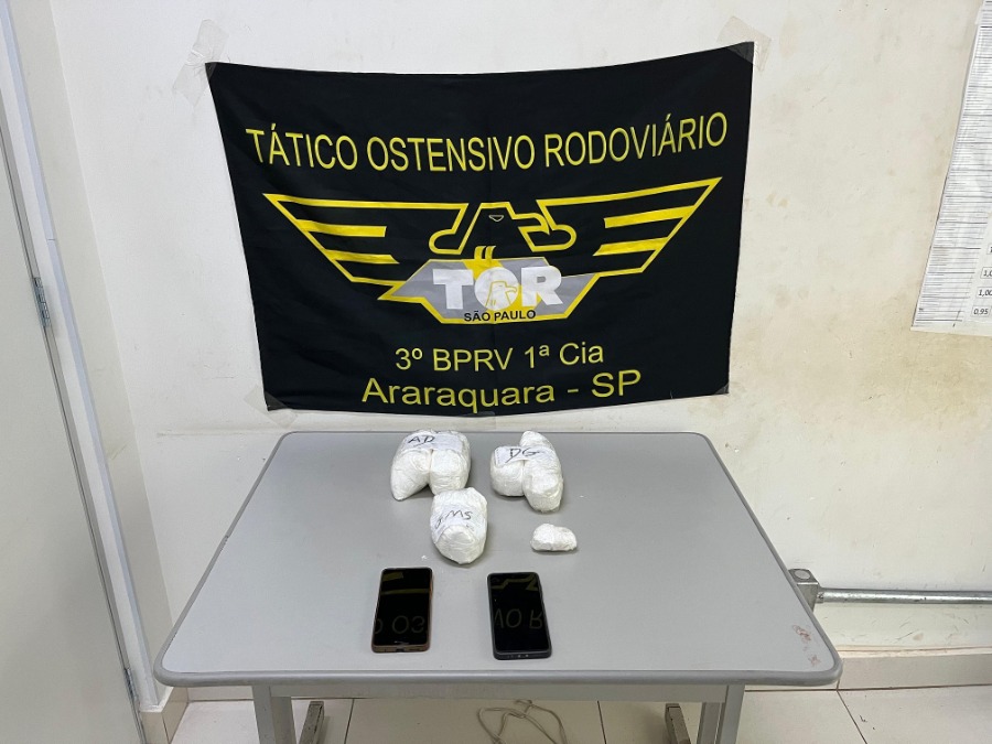 Após perseguição, TOR apreende 2,2 kg de cocaína em Boa Esperança do Sul