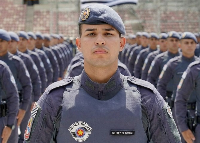 Filho de Boa Esperança do Sul se forma soldado da Polícia Militar de São Paulo