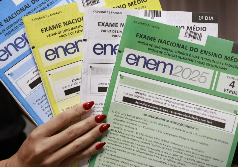 Resultados do Enem 2025 serão divulgados nesta sexta-feira (16)