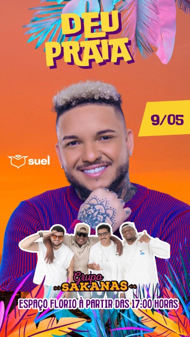 Show de Grupo Sakanas e Suel será com casa cheia em Araraquara; ingressos estão quase esgotando veja como comprar