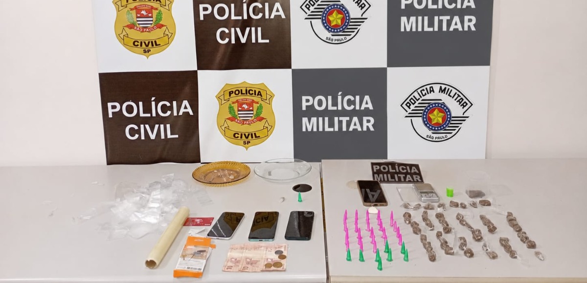 Operação da Polícia Civil com apoio da PM termina com pai preso e filho detido com drogas em Boa Esperança do Sul