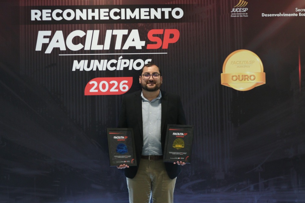 Trabiju ganha destaque estadual com premiação de Selos Ouro e Inovação no Facilita SP