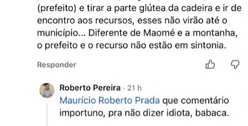 SISMAR repudia secretário de Araraquara após ele chamar servidor de 'idiota' e 'babaca' em rede social