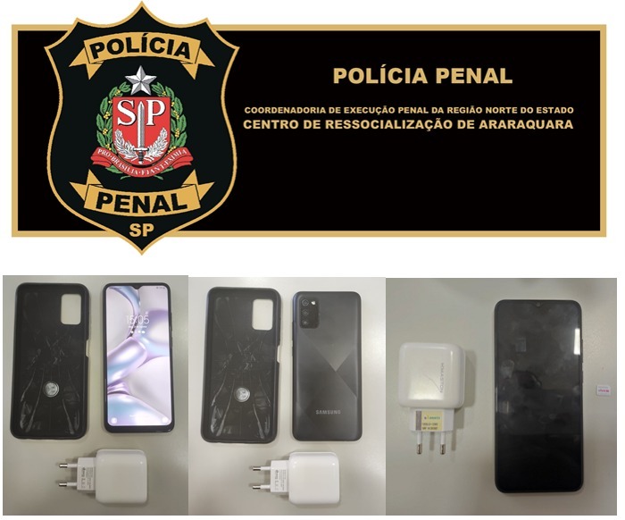 Detentos do CR são flagrados com dois celulares durante trabalho externo em centralizado no Centro de Araraquara