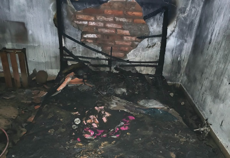 VÍDEO: Incêndio atinge residência e mobiliza Defesa Civil em Boa Esperança do Sul