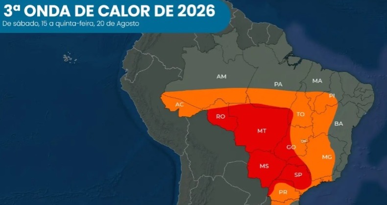 Calorão chega forte a Araraquara e região; nova onda de calor e alerta do INMET