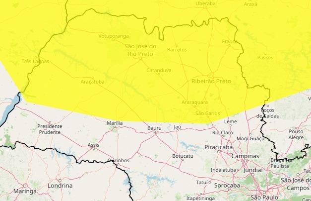 Araraquara terá chuva e risco de tempestades nesta semana; confira a previsão
