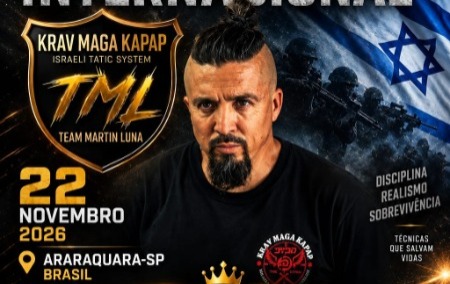 Araraquara recebe curso internacional de técnicas israelenses com mestre Martin Luna em novembro