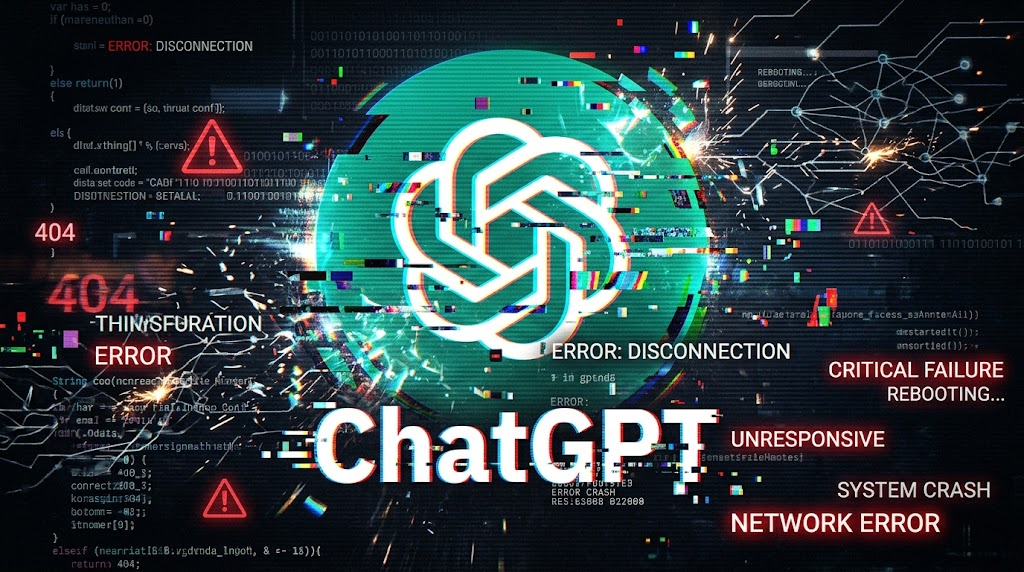 ChatGPT fora do ar deixa usuários na mão: Codex e API da OpenAI são afetados