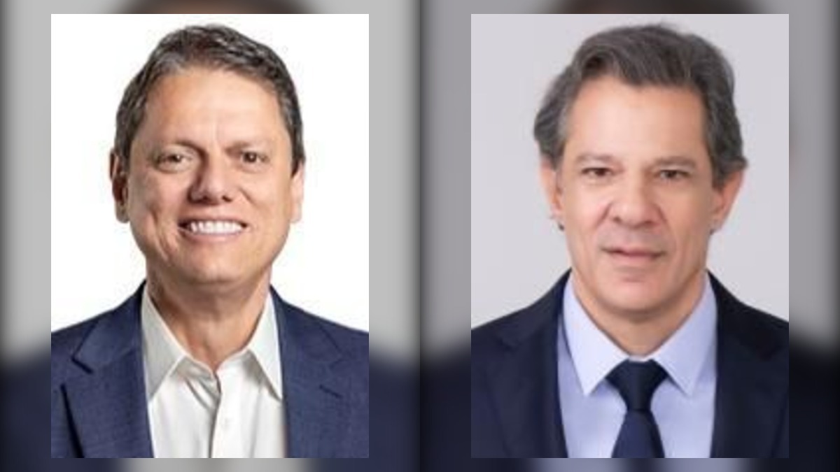 Tarcísio vence Haddad em Araraquara com 11 mil votos de frente