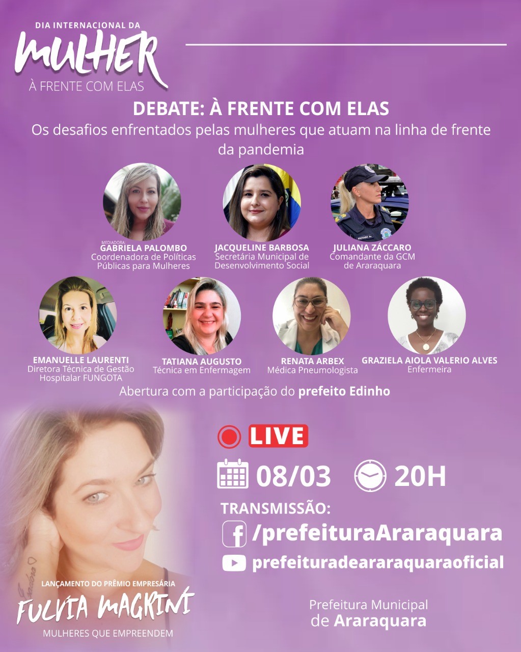 Confira: Programação especial no "Dia da Mulher"