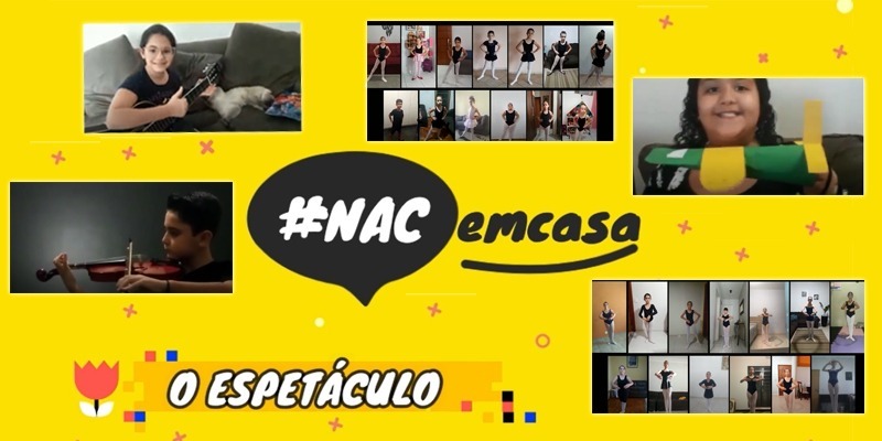 Instituto Fábrica de Vencedor promove o #NACemcasa – o espetáculo