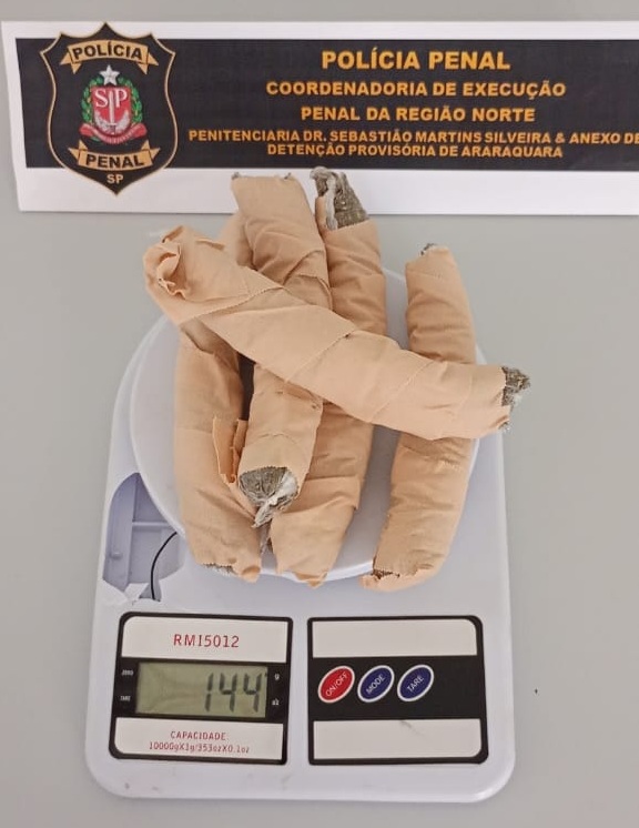 Foto: Divulgação/SAP/Apreensão de Maconha