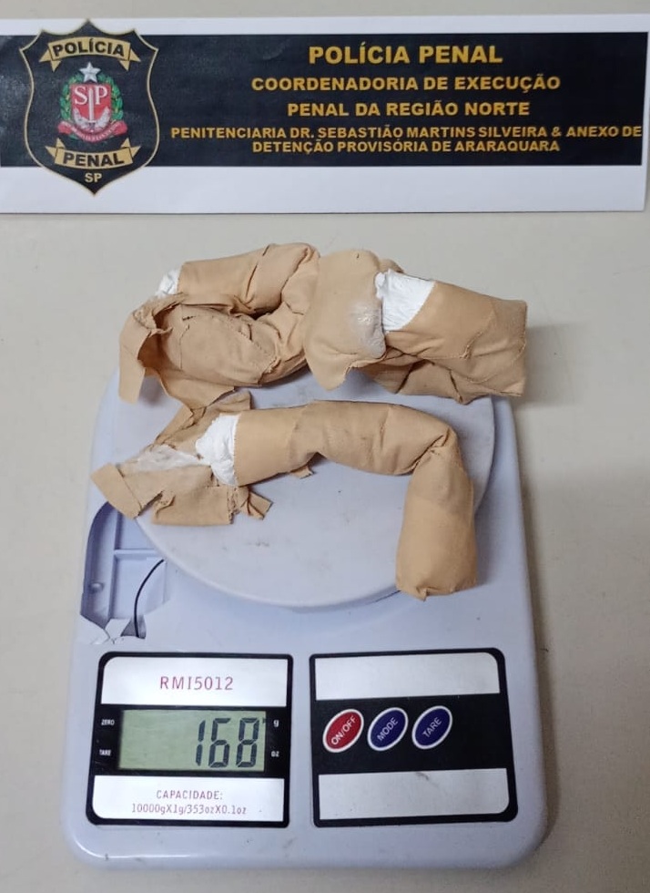 Foto: Divulgação/SAP/Cocaína Apreendida