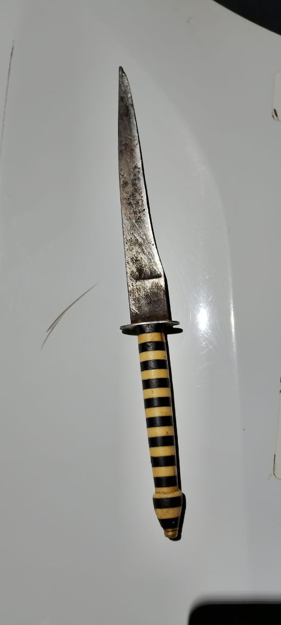 Foto: Flavio Fernandes/Araraquara Agora/Faca Usada No Crime Pelos Ladrões