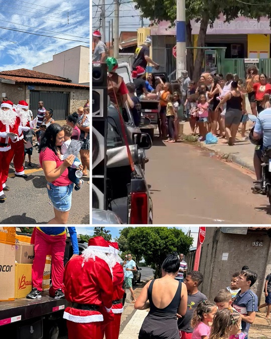 ‘A gente percebe que um pequeno gesto pode transformar o Natal de alguém’, ressalta Diego  
