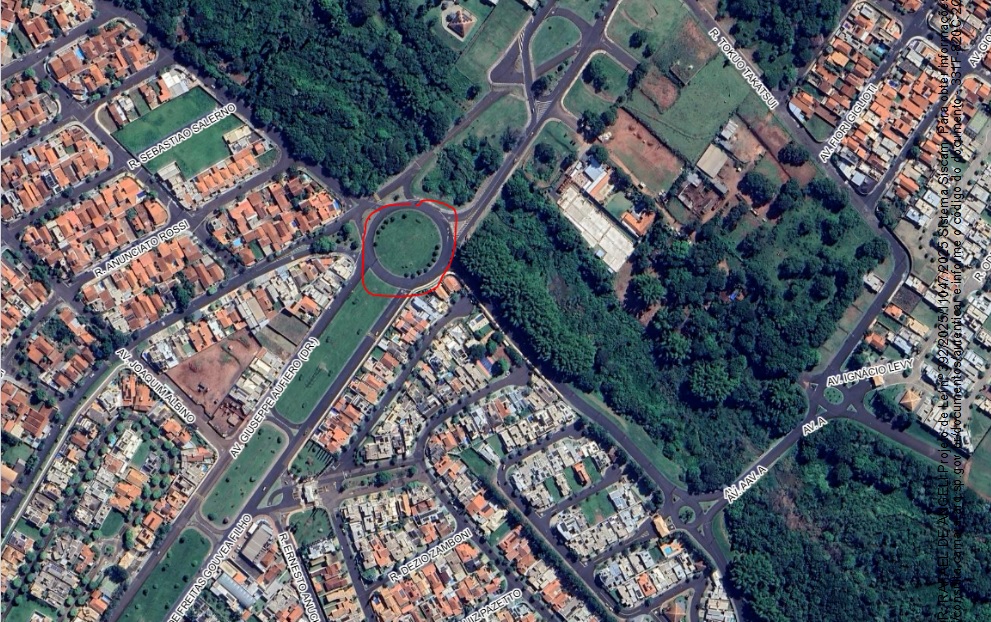Dispositivo viário localizado na confluência da Avenida Olien Biancardi com as Avenidas Doutor Giuseppe Aufiero e Antônio de Freitas Gouvêa Filho, na Vila Sedenho, receberá o nome de Jobs