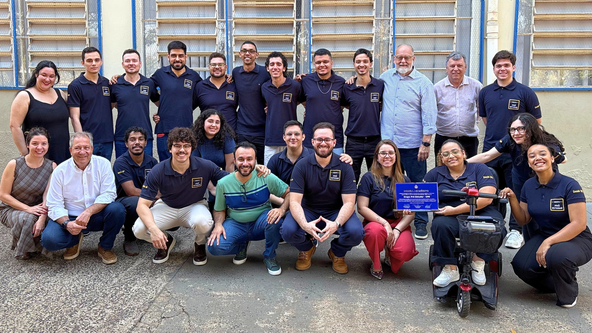 Neste ano, cursinho contará com uma equipe recorde de 39 jovens voluntários, com média de idade de 22 anos