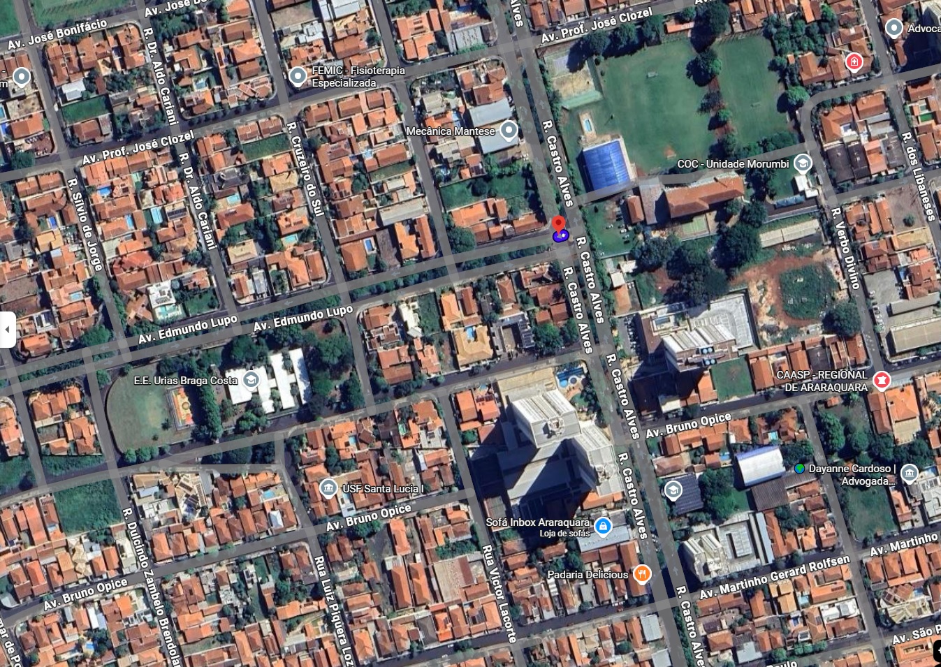 Ficará bloqueado o trânsito para veículos na Rua Castro Alves, esquina com a Avenida Edmundo Lupo, no sentido Santana-Carmo