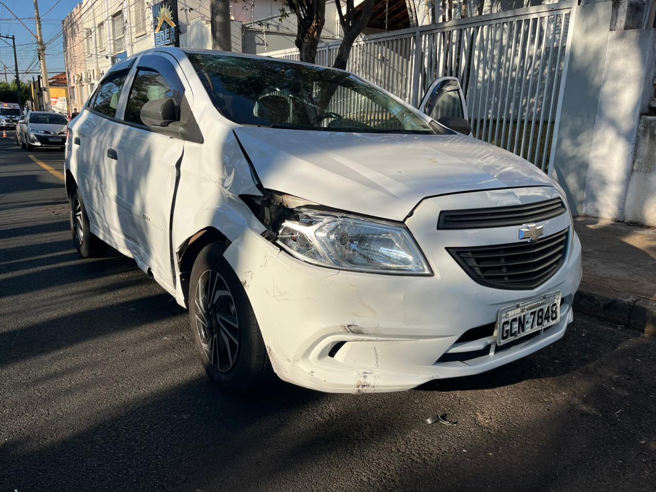 Foto: Flavio Fernandes/Araraquara Agora/Carro Envolvido No Acidente