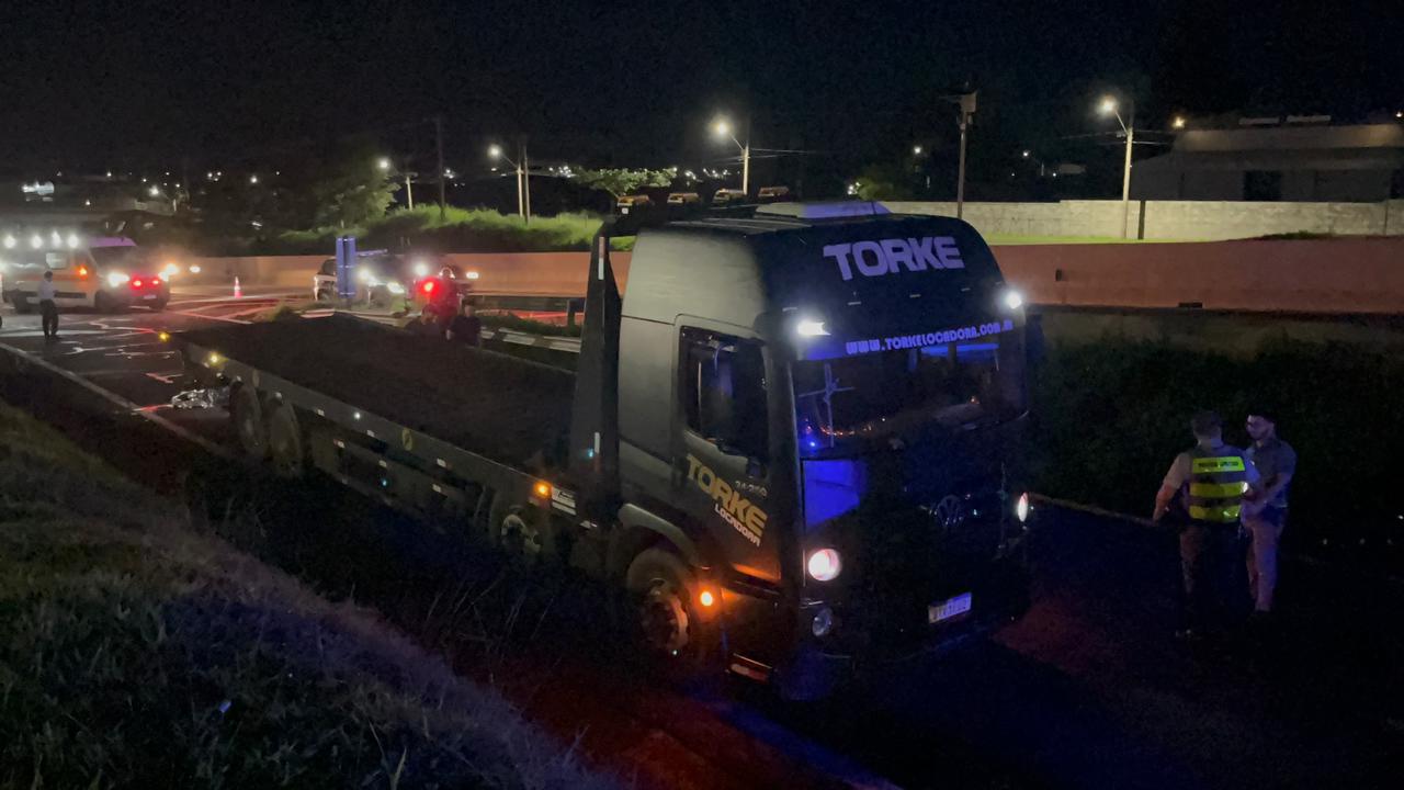 Foto: Flavio Fernandes/Araraquara Agora/Caminhão Envolvido No Acidente