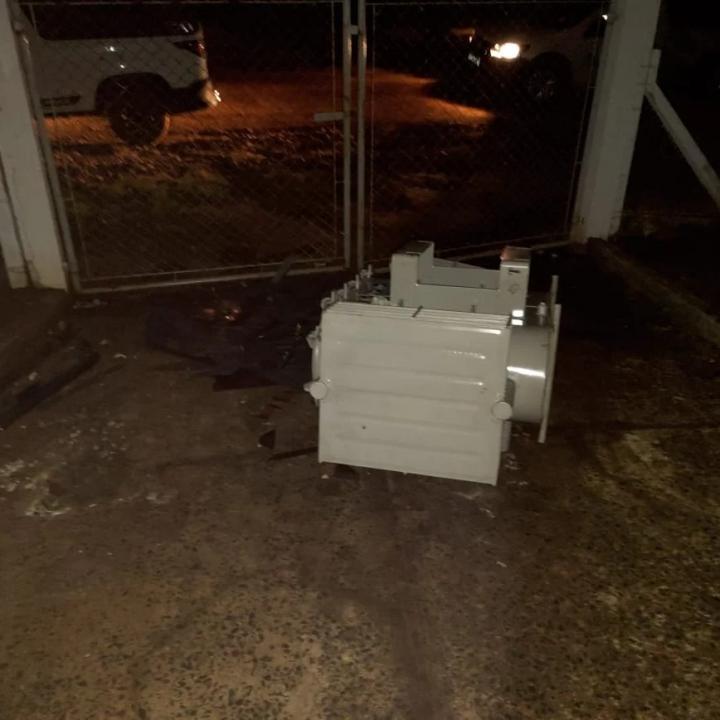 Foto 1 de 5 — Furto em Estação deixa população sem água em cidade da região