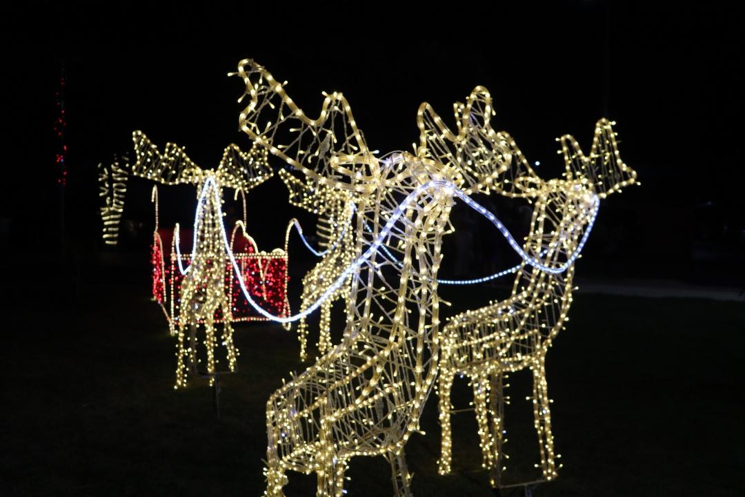 Foto 7 de 8 — Menor cidade da região de Araraquara, Trabiju acende as luzes de Natal e vira destino para passeios em família
