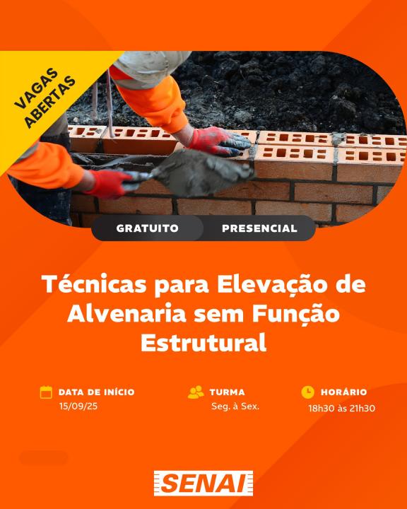 Foto 3 de 4 — Senai Araraquara oferece 3 cursos gratuitos de tecnologia; saiba como participar