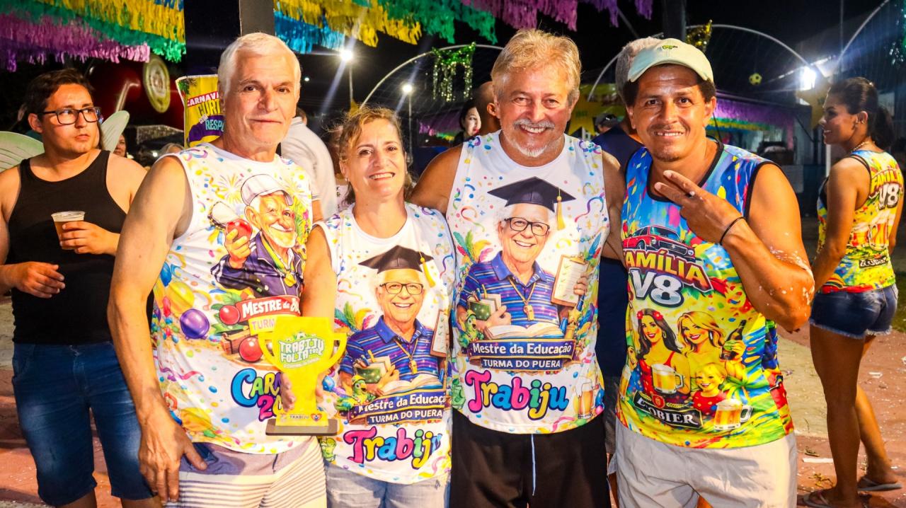 Foto 42 de 53 — Trabiju Folia 2026 encerra com Matinê, Jogo Festivo e Freeband; veja fotos
