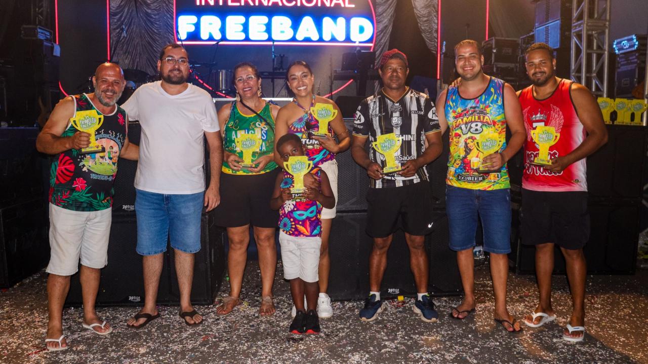 Foto 44 de 53 — Trabiju Folia 2026 encerra com Matinê, Jogo Festivo e Freeband; veja fotos