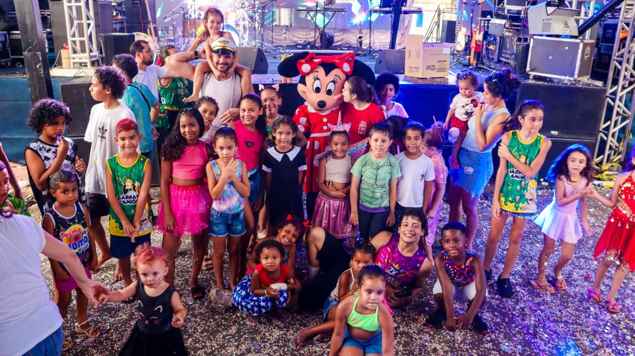 Foto 10 de 53 — Trabiju Folia 2026 encerra com Matinê, Jogo Festivo e Freeband; veja fotos