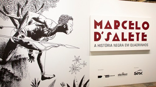 Foto 3 de 4 — Resistência: Mostra ‘Marcelo D'Salete - A História Negra em Quadrinhos’ termina no próximo dia 19 em Araraquara